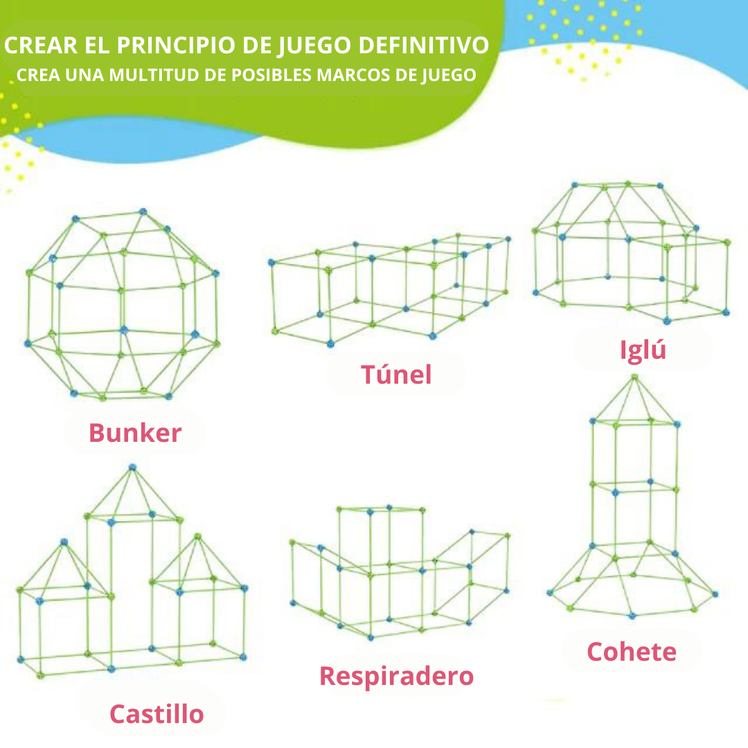 Kit de construção infantil de força sensorial